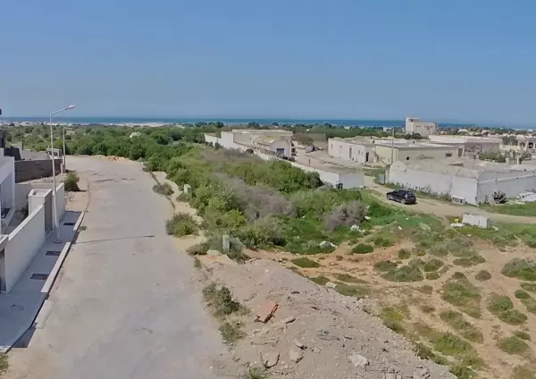 Terrain vue mer à Borj Cedria